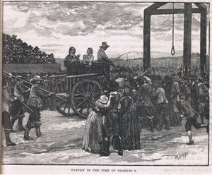Tyburn en la época de Carlos I de Henry Marriott Paget